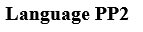 Language PP2